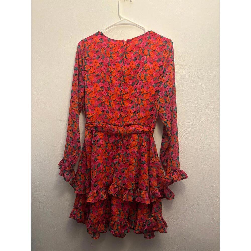 Francesca’s Collection Floral Mini Dress Size XL - Picture 2 of 9